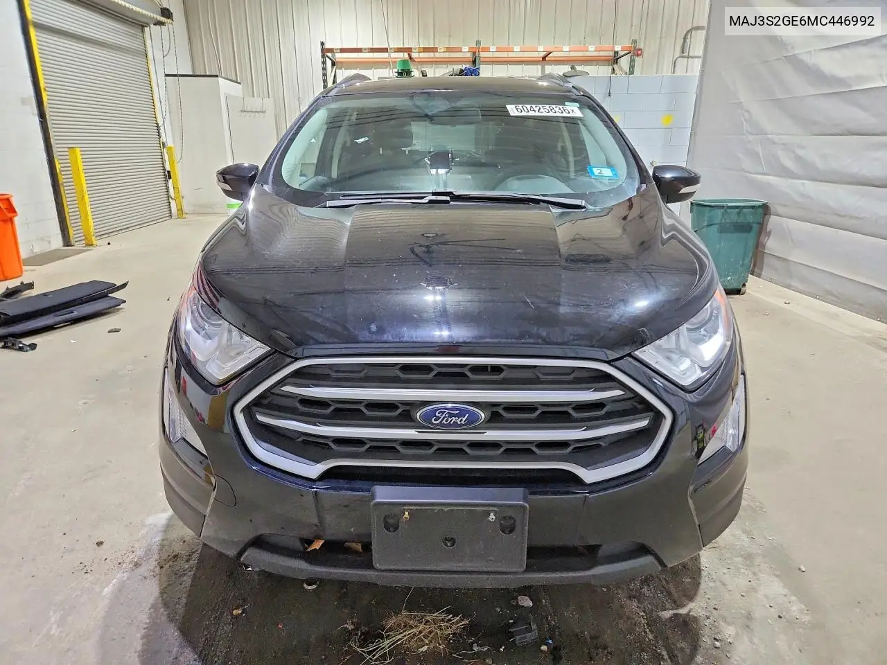 2021 Ford Ecosport Se VIN: MAJ3S2GE6MC446992 Lot: 60425836