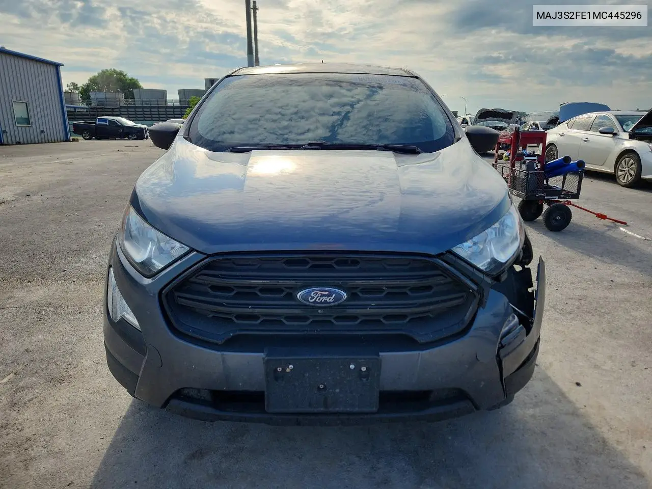 2021 Ford Ecosport S VIN: MAJ3S2FE1MC445296 Lot: 60508626