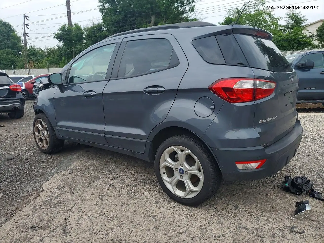 2021 Ford Ecosport Se VIN: MAJ3S2GE1MC439190 Lot: 60546286