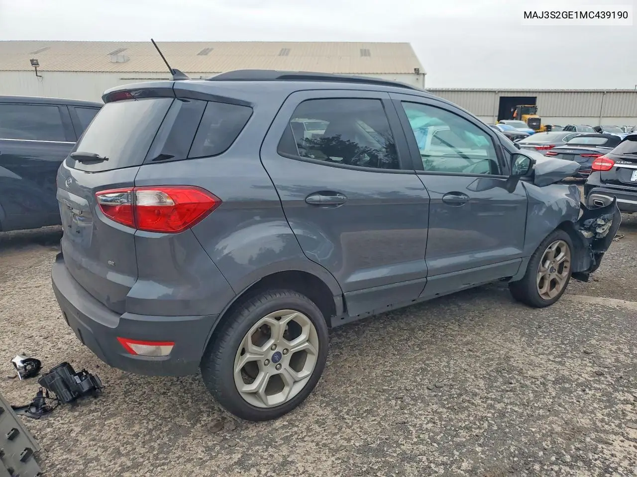 2021 Ford Ecosport Se VIN: MAJ3S2GE1MC439190 Lot: 60546286