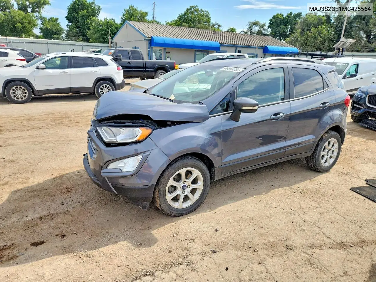 2021 Ford Ecosport Se VIN: MAJ3S2GE1MC425564 Lot: 60560736