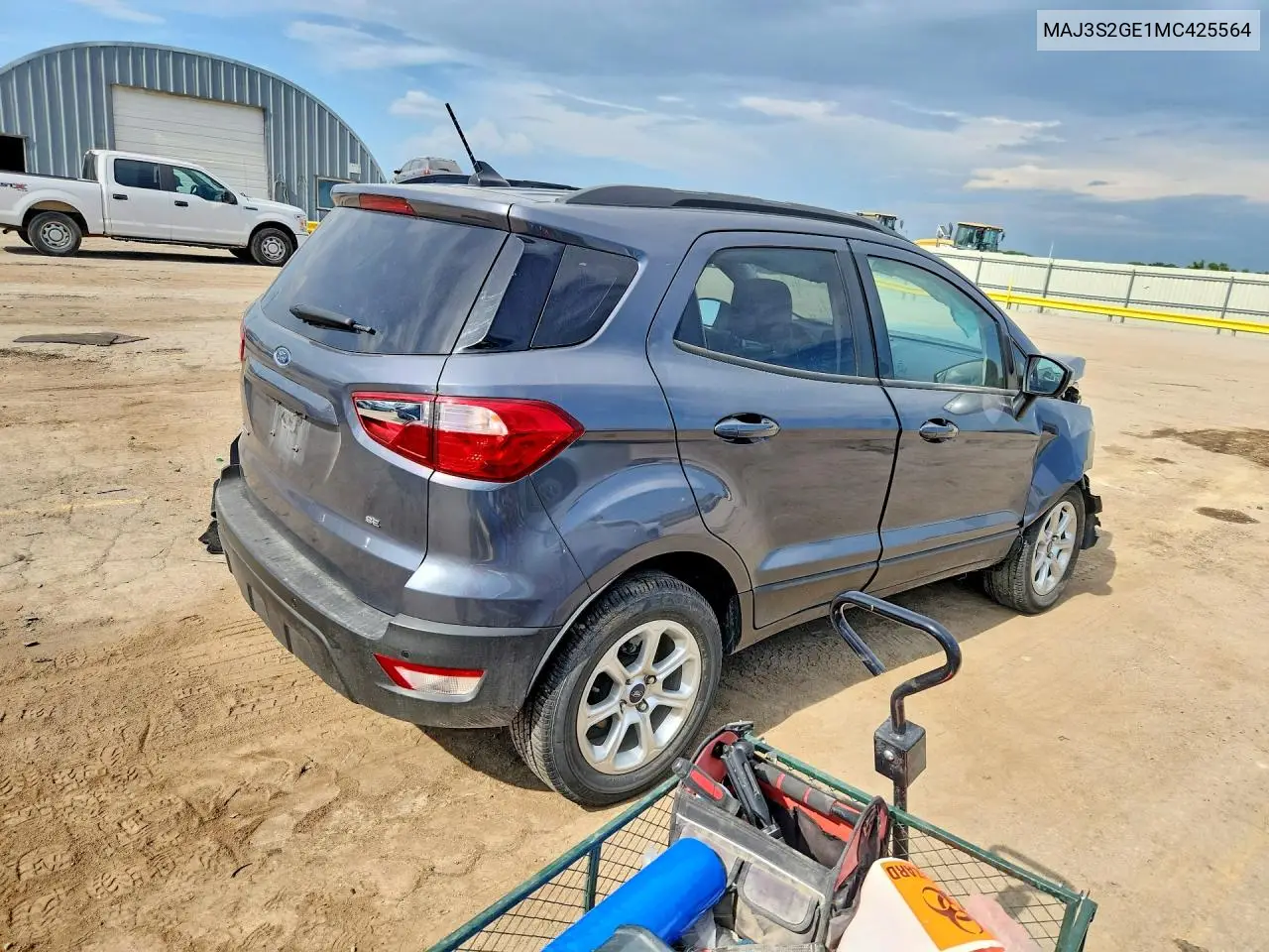 2021 Ford Ecosport Se VIN: MAJ3S2GE1MC425564 Lot: 60560736