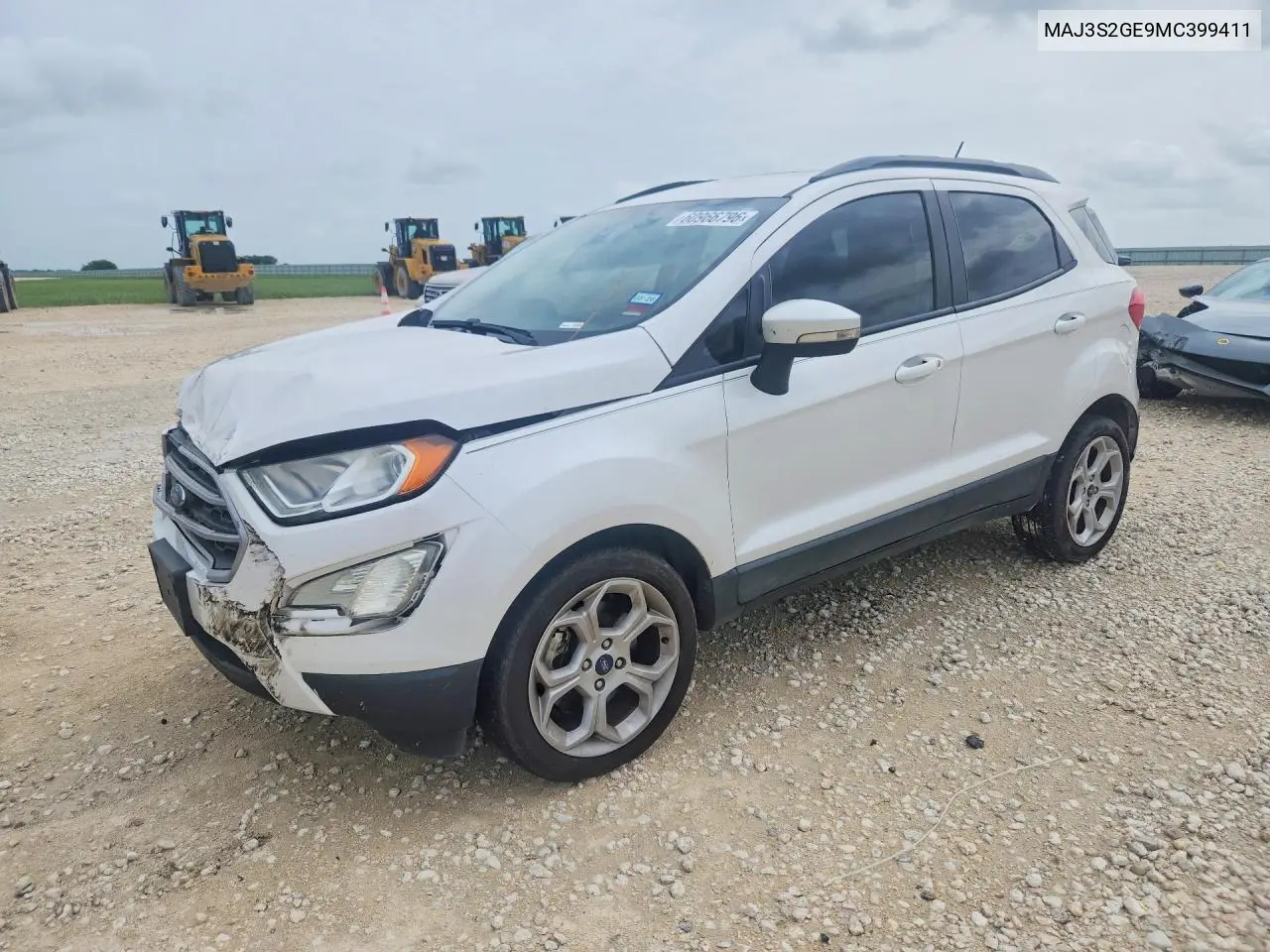 2021 Ford Ecosport Se VIN: MAJ3S2GE9MC399411 Lot: 60966796