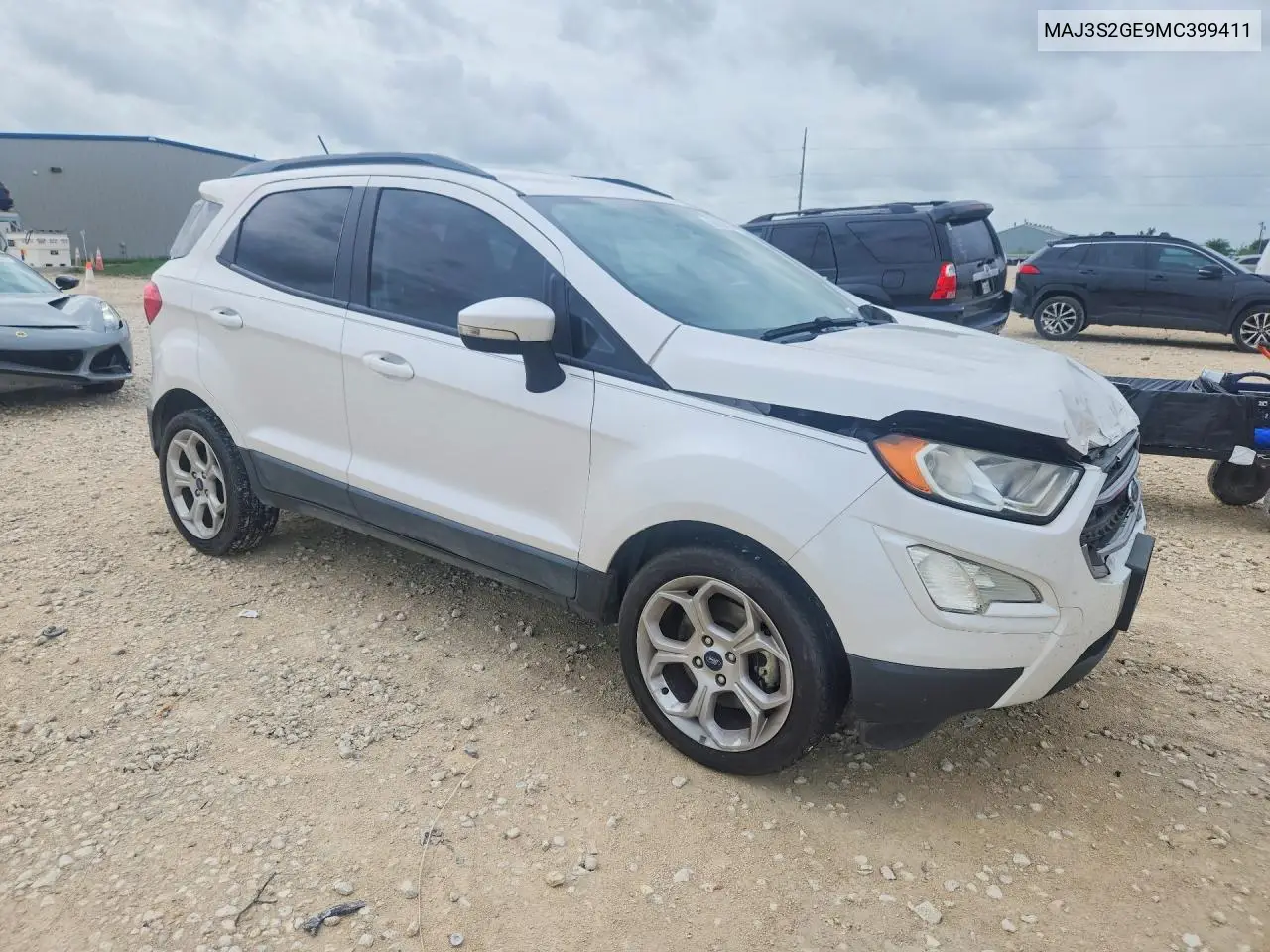 2021 Ford Ecosport Se VIN: MAJ3S2GE9MC399411 Lot: 60966796
