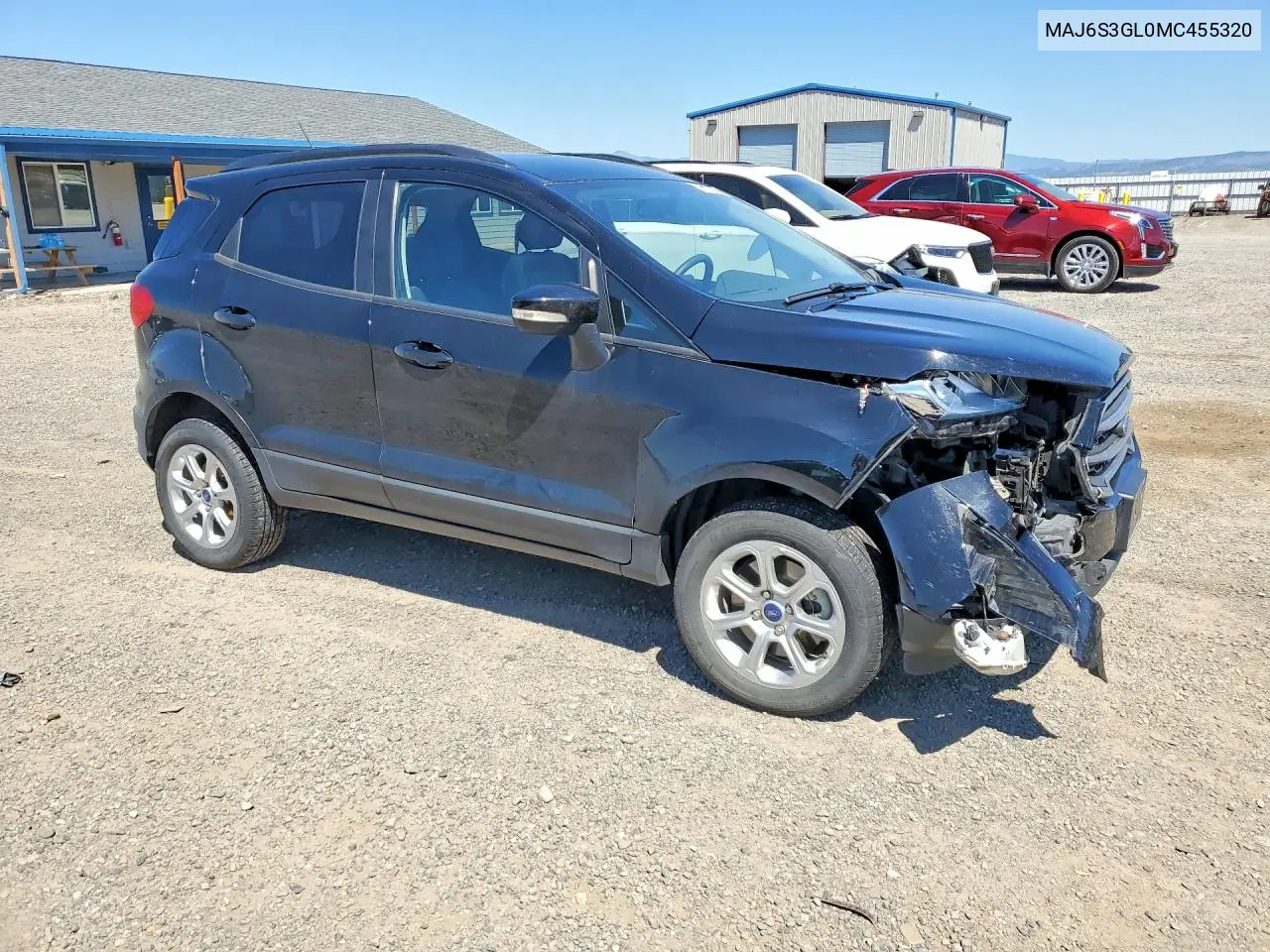 2021 Ford Ecosport Se VIN: MAJ6S3GL0MC455320 Lot: 60975666