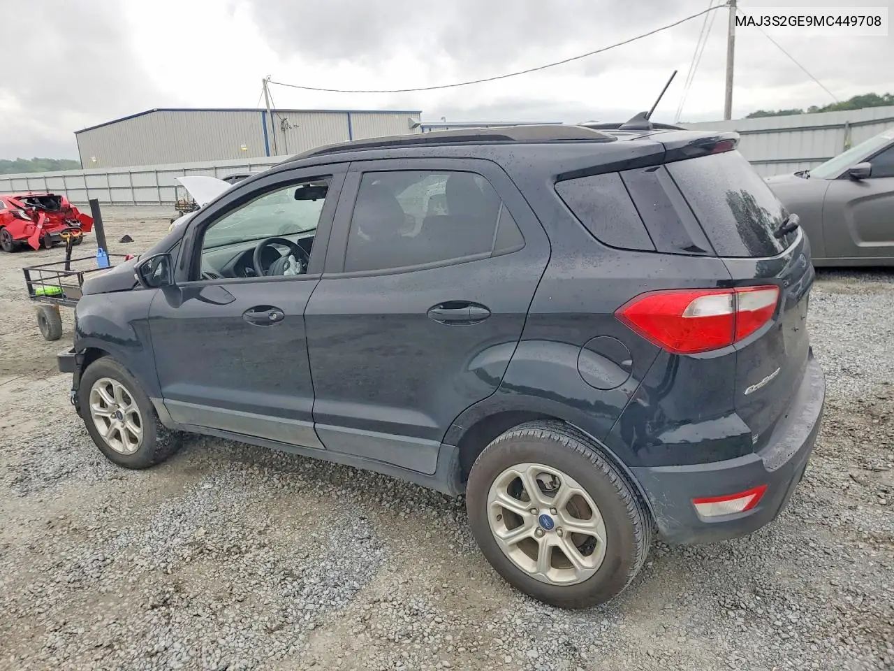 2021 Ford Ecosport Se VIN: MAJ3S2GE9MC449708 Lot: 61104276