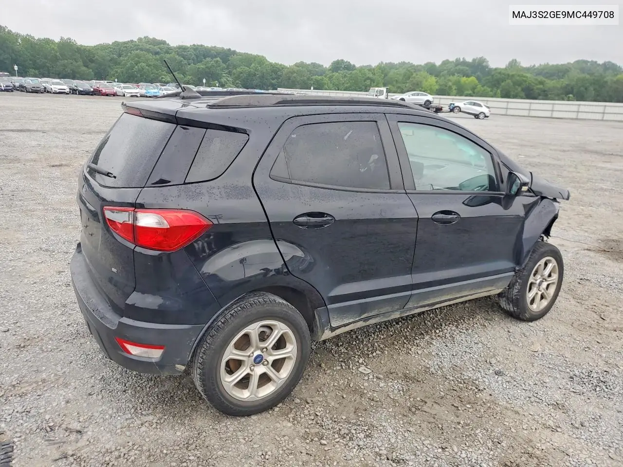 2021 Ford Ecosport Se VIN: MAJ3S2GE9MC449708 Lot: 61104276