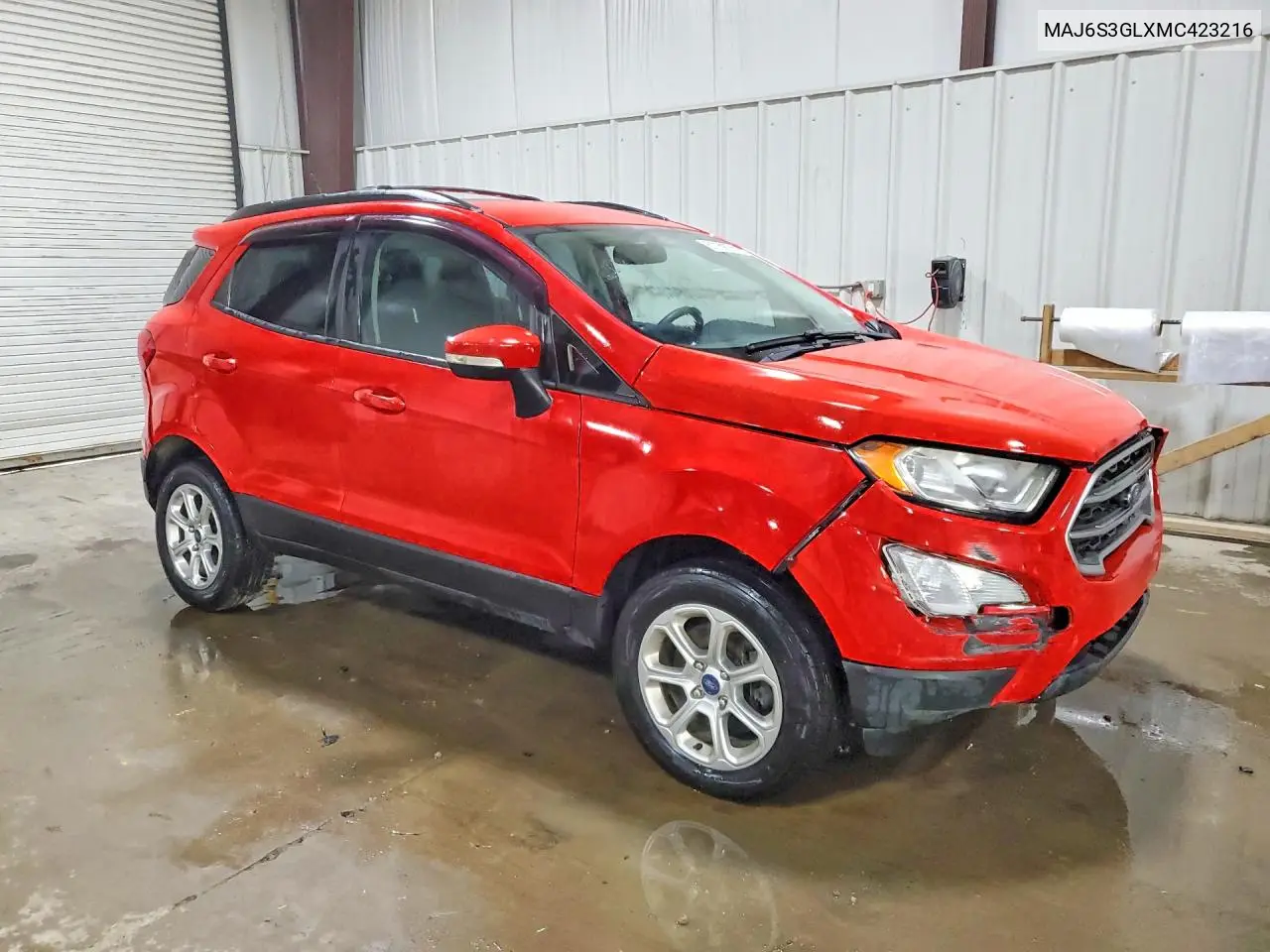2021 Ford Ecosport Se VIN: MAJ6S3GLXMC423216 Lot: 61169376