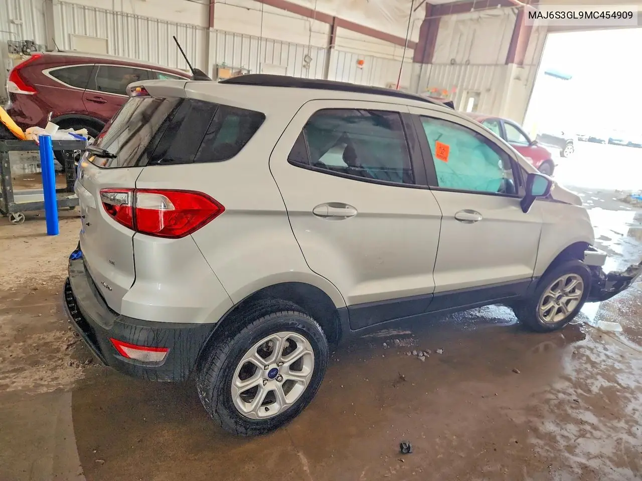 2021 Ford Ecosport Se VIN: MAJ6S3GL9MC454909 Lot: 61323316