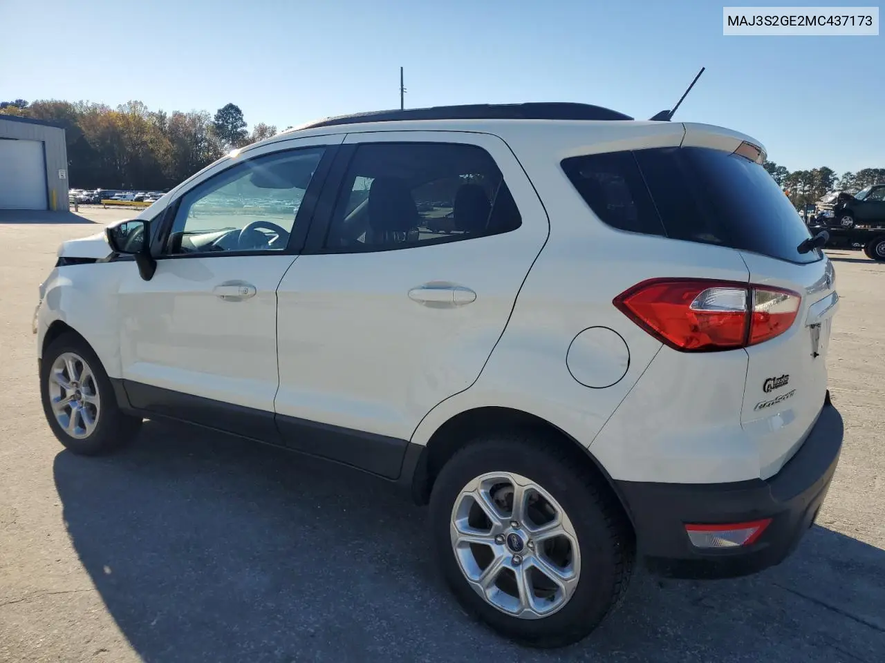 MAJ3S2GE2MC437173 2021 Ford Ecosport Se