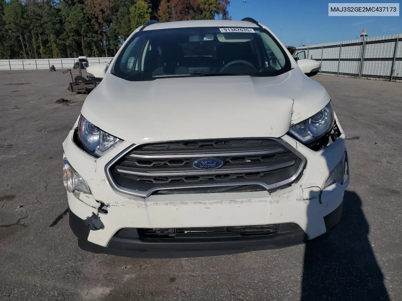 MAJ3S2GE2MC437173 2021 Ford Ecosport Se