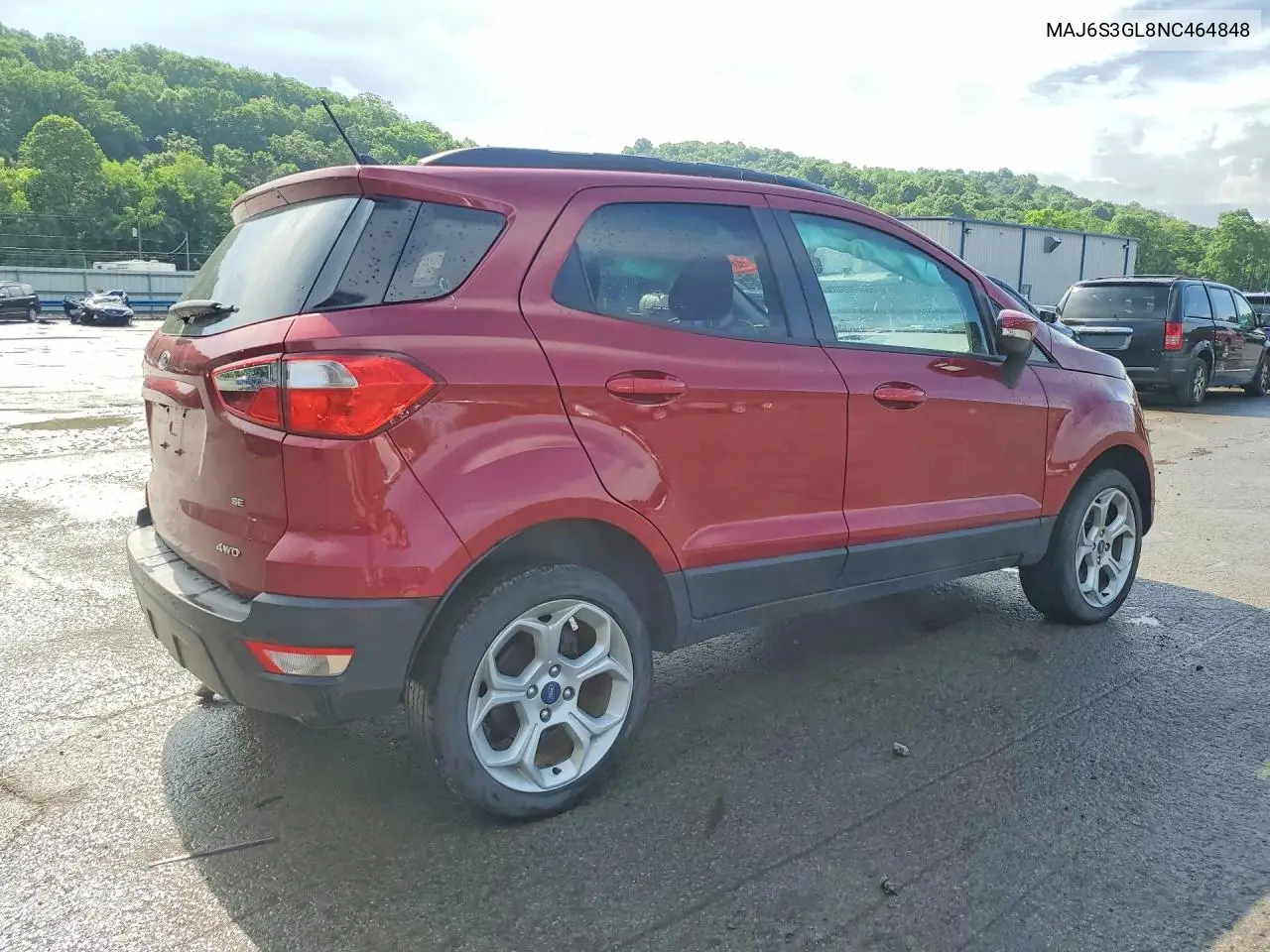 2022 Ford Ecosport VIN: MAJ6S3GL8NC464848 Lot: 55802336