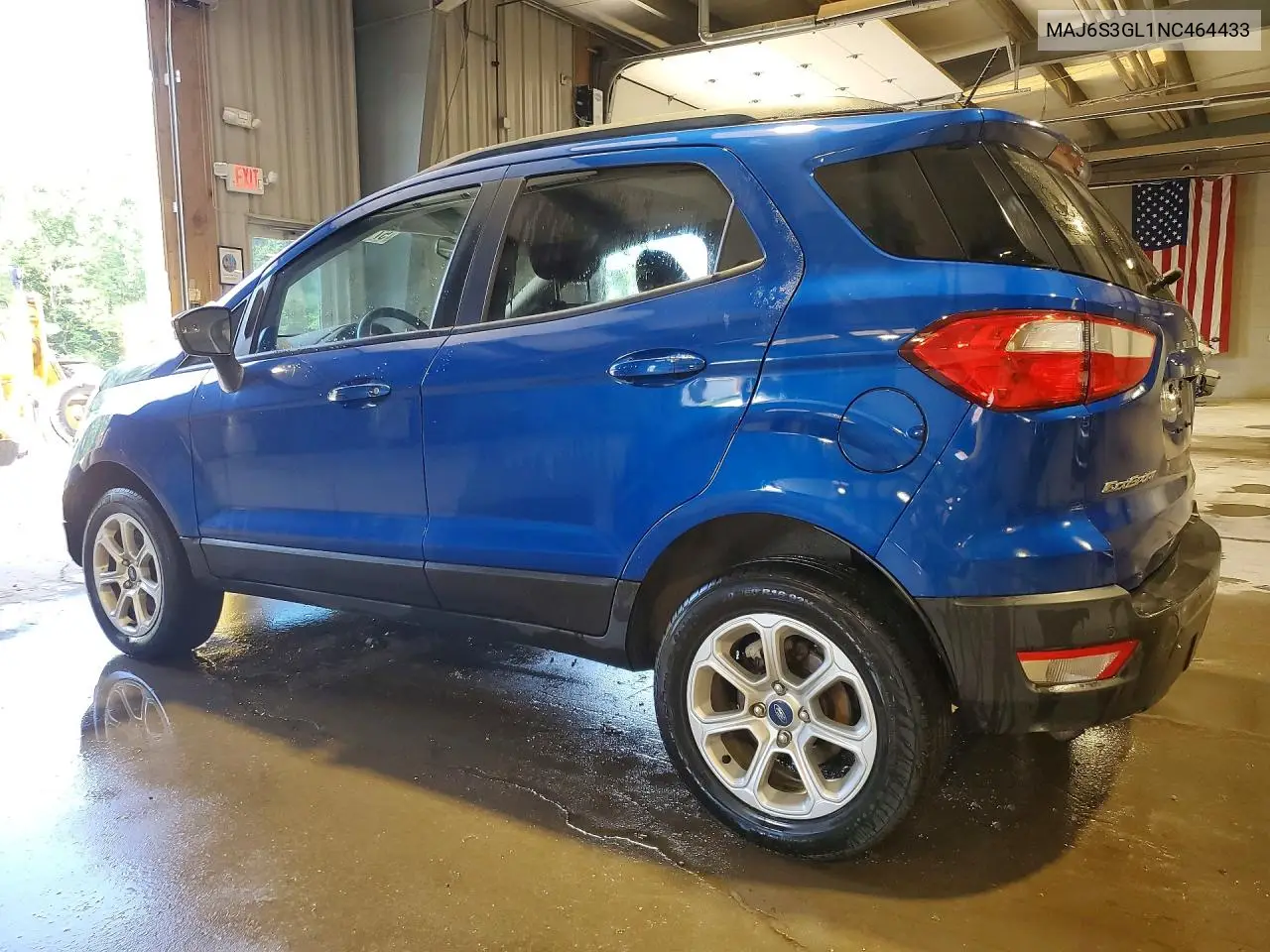2022 Ford Ecosport Se VIN: MAJ6S3GL1NC464433 Lot: 57188796