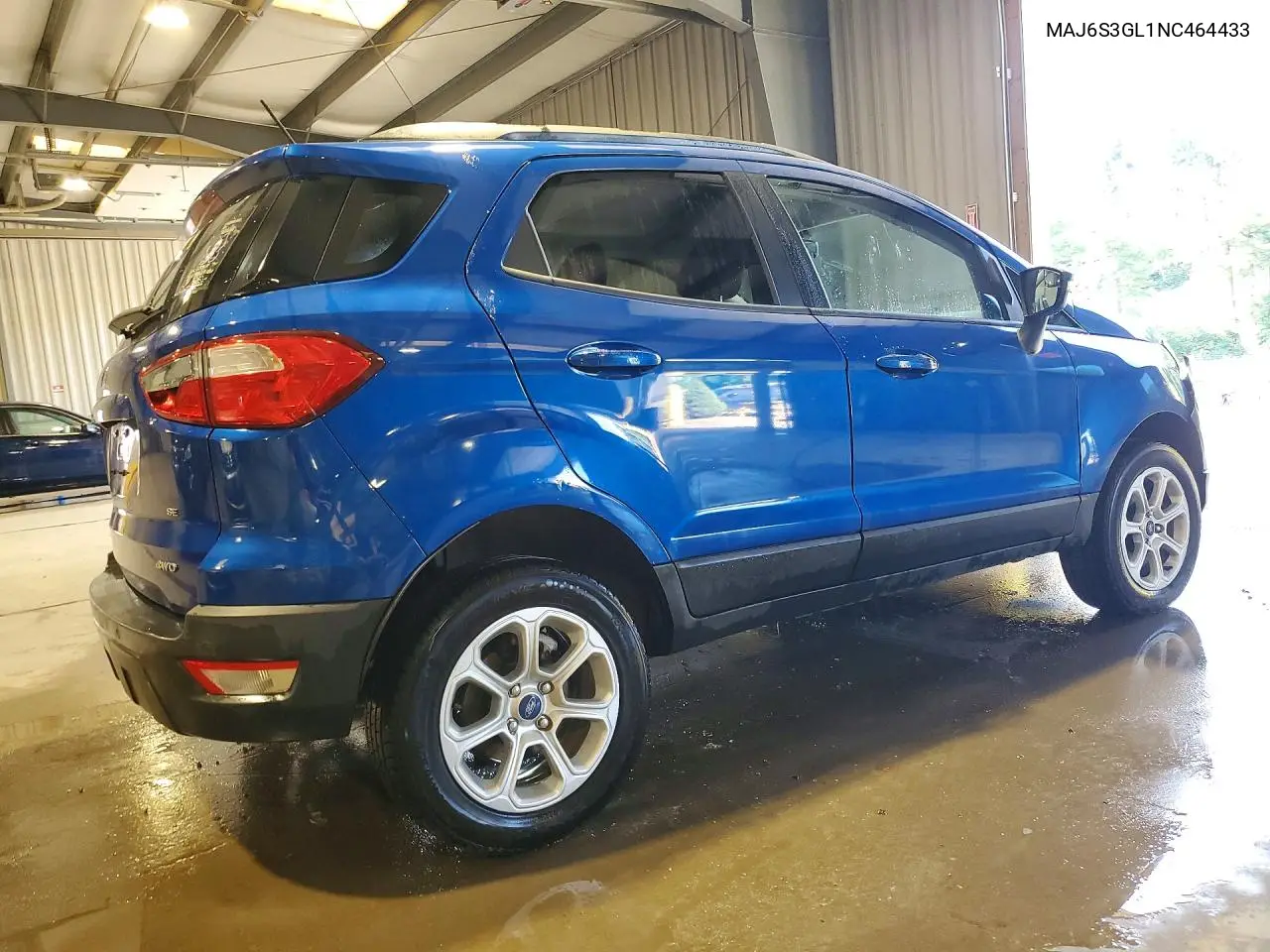 2022 Ford Ecosport Se VIN: MAJ6S3GL1NC464433 Lot: 57188796