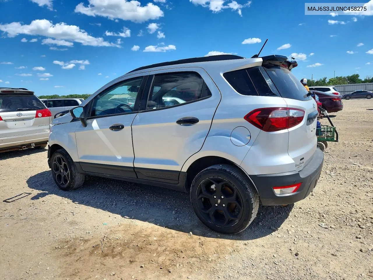 2022 Ford Ecosport Ses VIN: MAJ6S3JL0NC458275 Lot: 57425276