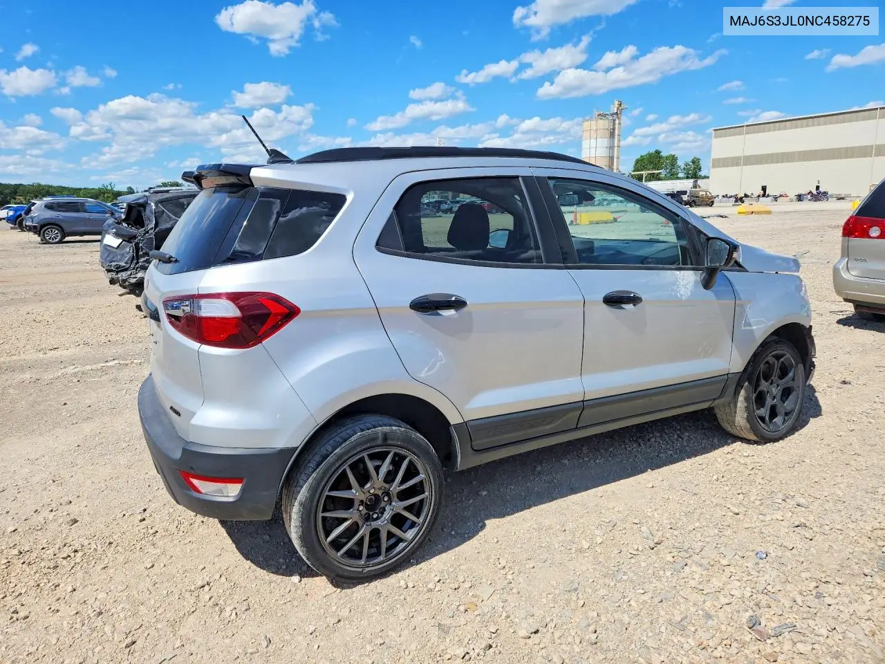 2022 Ford Ecosport Ses VIN: MAJ6S3JL0NC458275 Lot: 57425276