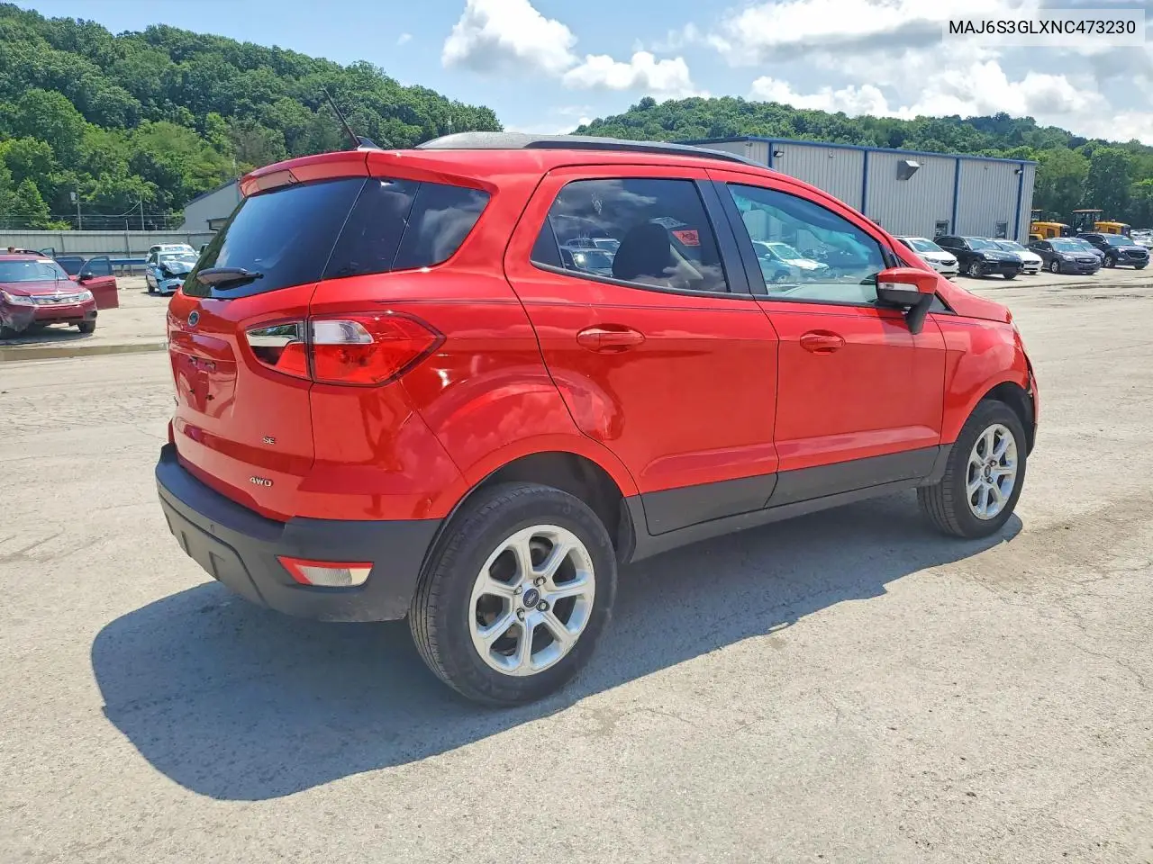 2022 Ford Ecosport Se VIN: MAJ6S3GLXNC473230 Lot: 59958576
