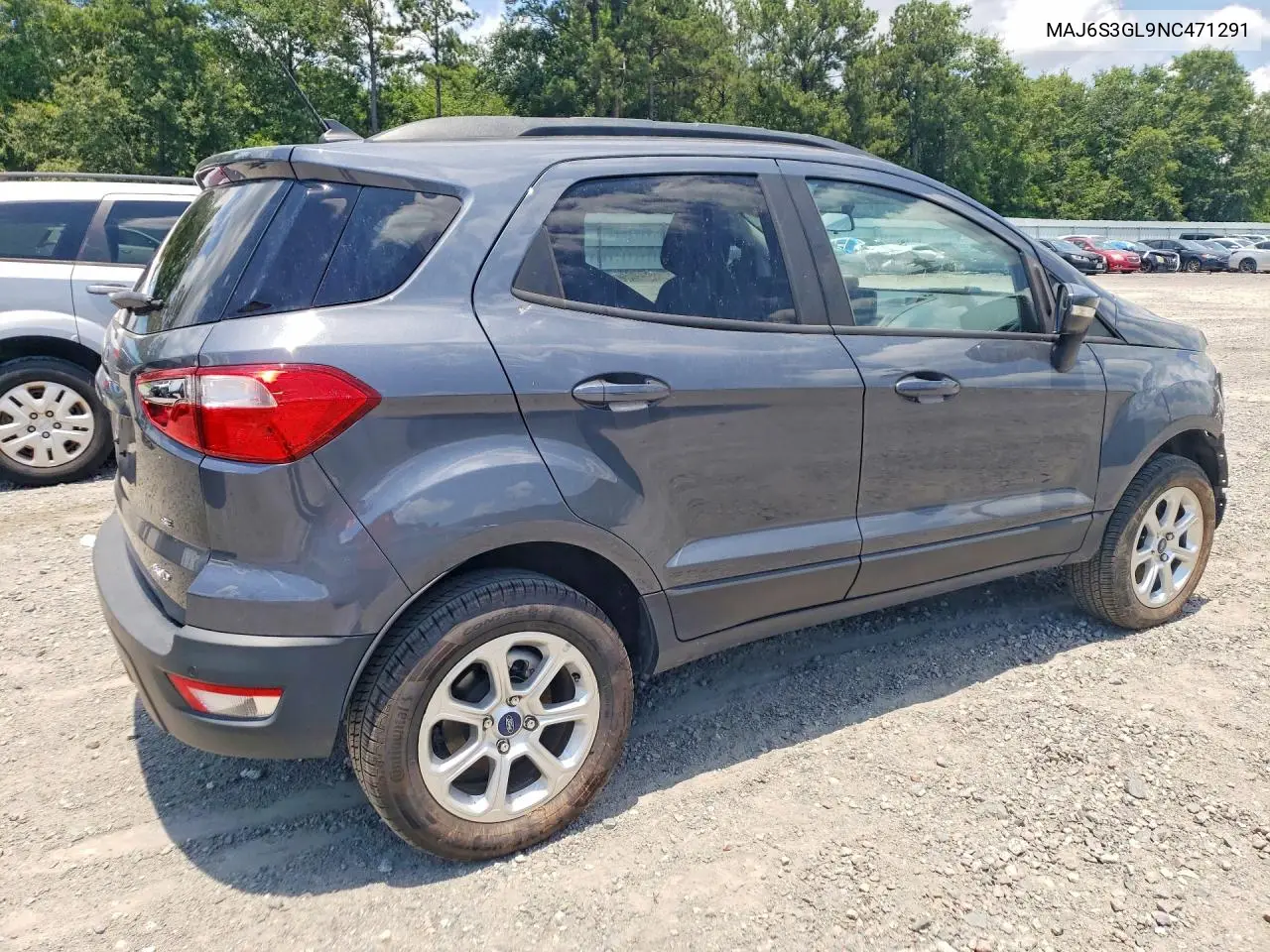 2022 Ford Ecosport Se VIN: MAJ6S3GL9NC471291 Lot: 59985846