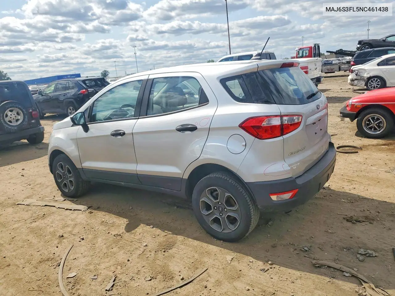 MAJ6S3FL5NC461438 2022 Ford Ecosport S