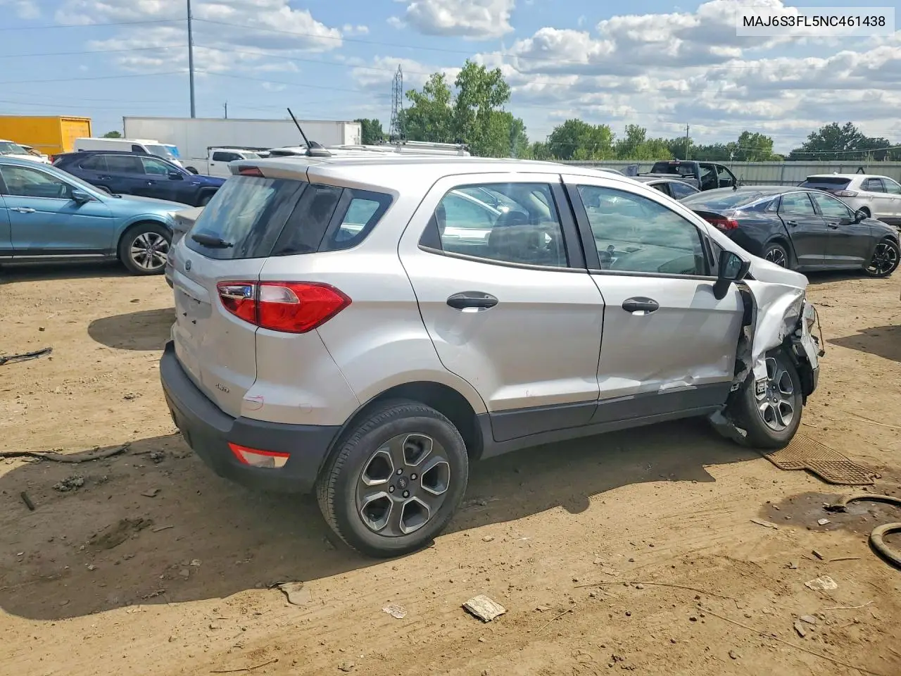 MAJ6S3FL5NC461438 2022 Ford Ecosport S