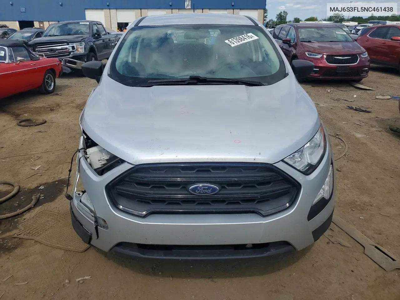MAJ6S3FL5NC461438 2022 Ford Ecosport S