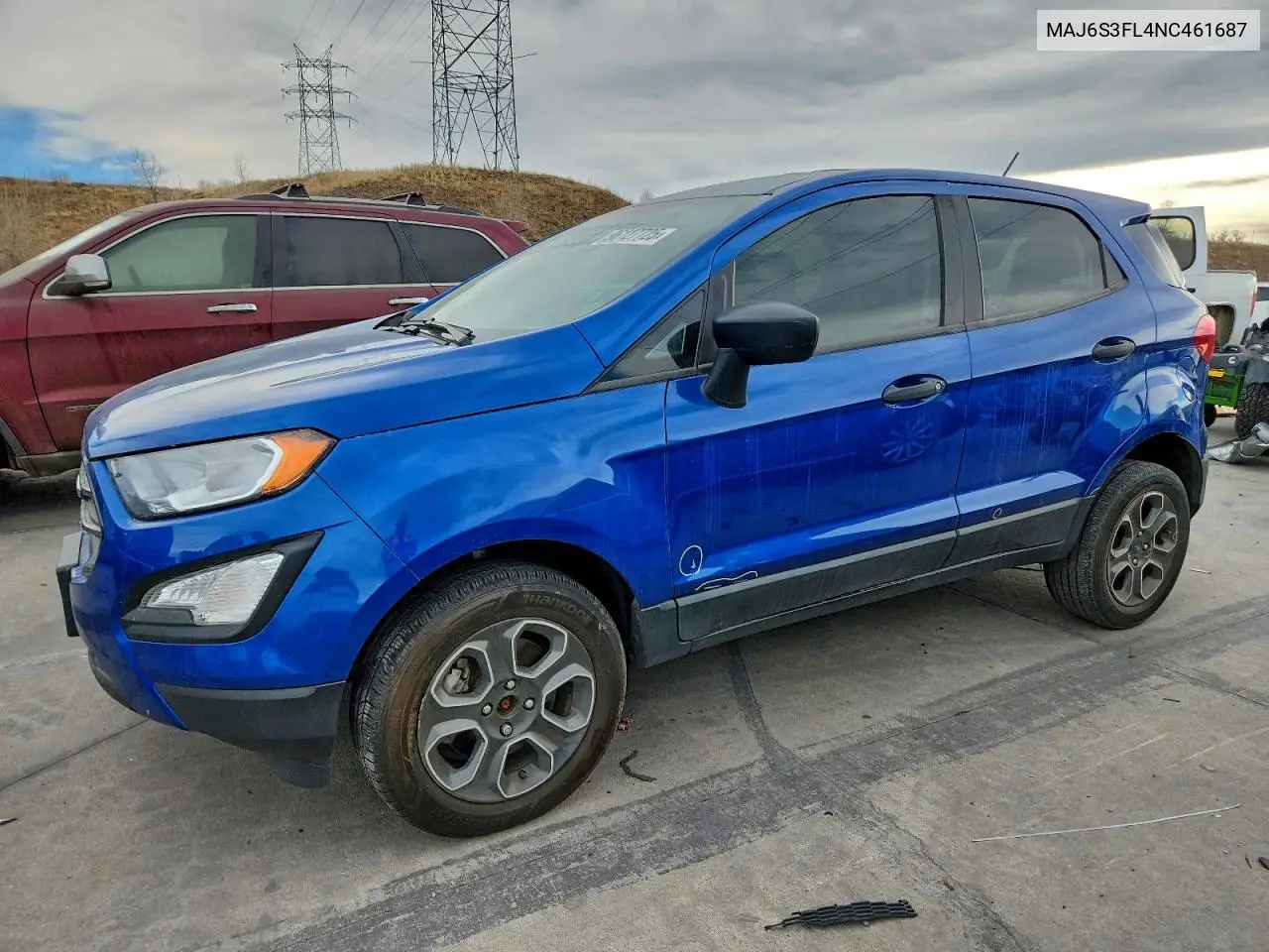 MAJ6S3FL4NC461687 2022 Ford Ecosport S