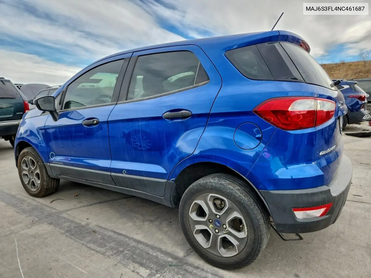 MAJ6S3FL4NC461687 2022 Ford Ecosport S