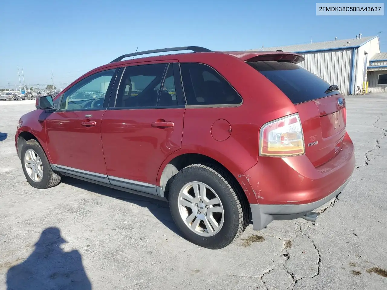 2FMDK38C58BA43637 2008 Ford Edge Sel