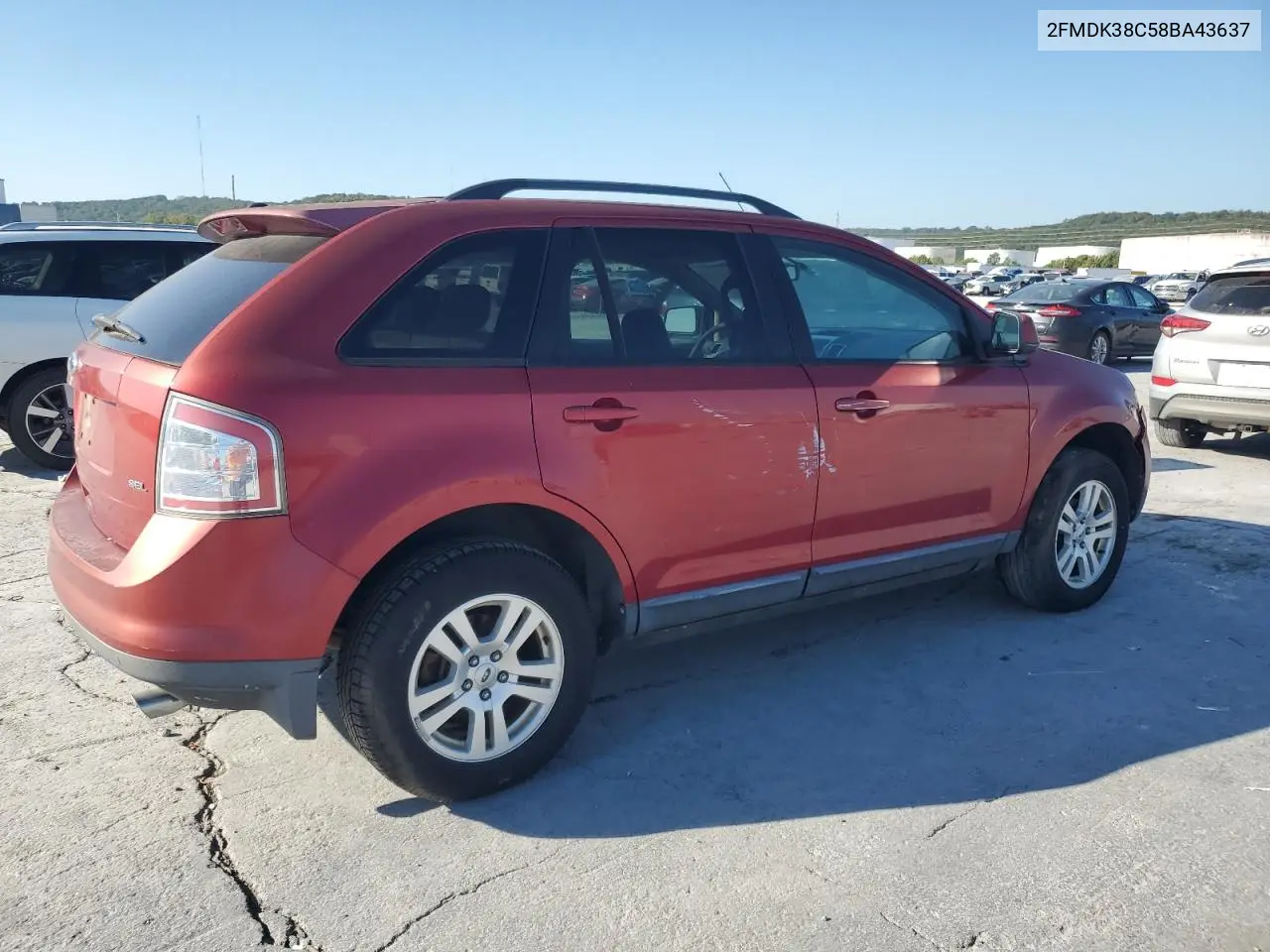 2FMDK38C58BA43637 2008 Ford Edge Sel