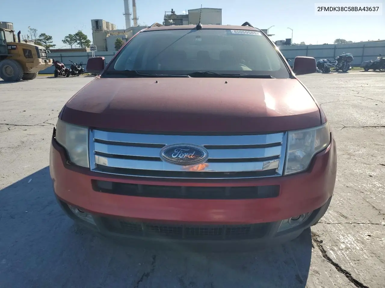 2FMDK38C58BA43637 2008 Ford Edge Sel