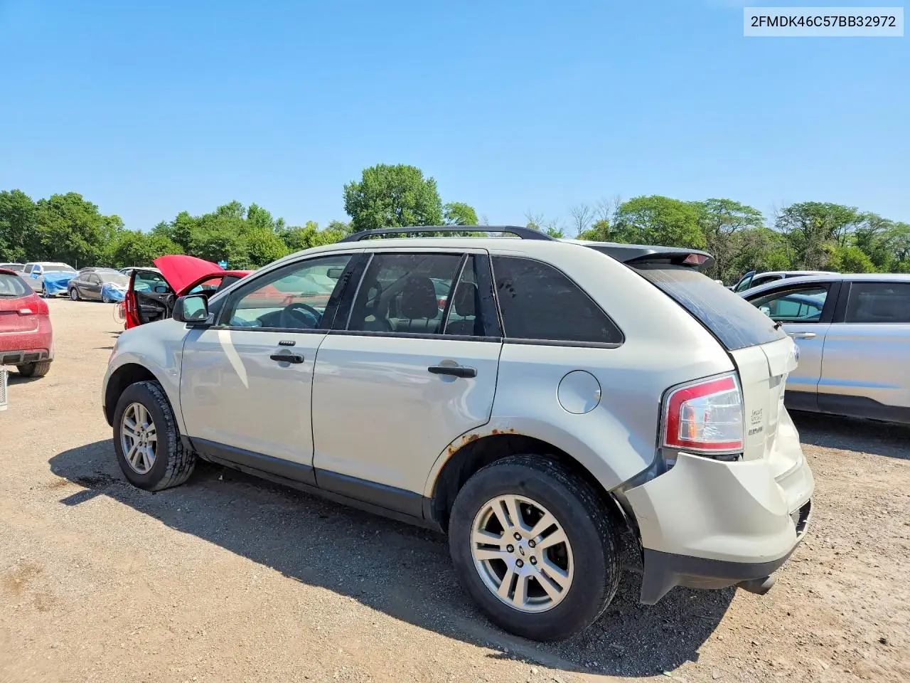 2007 Ford Edge Se VIN: 2FMDK46C57BB32972 Lot: 61667176