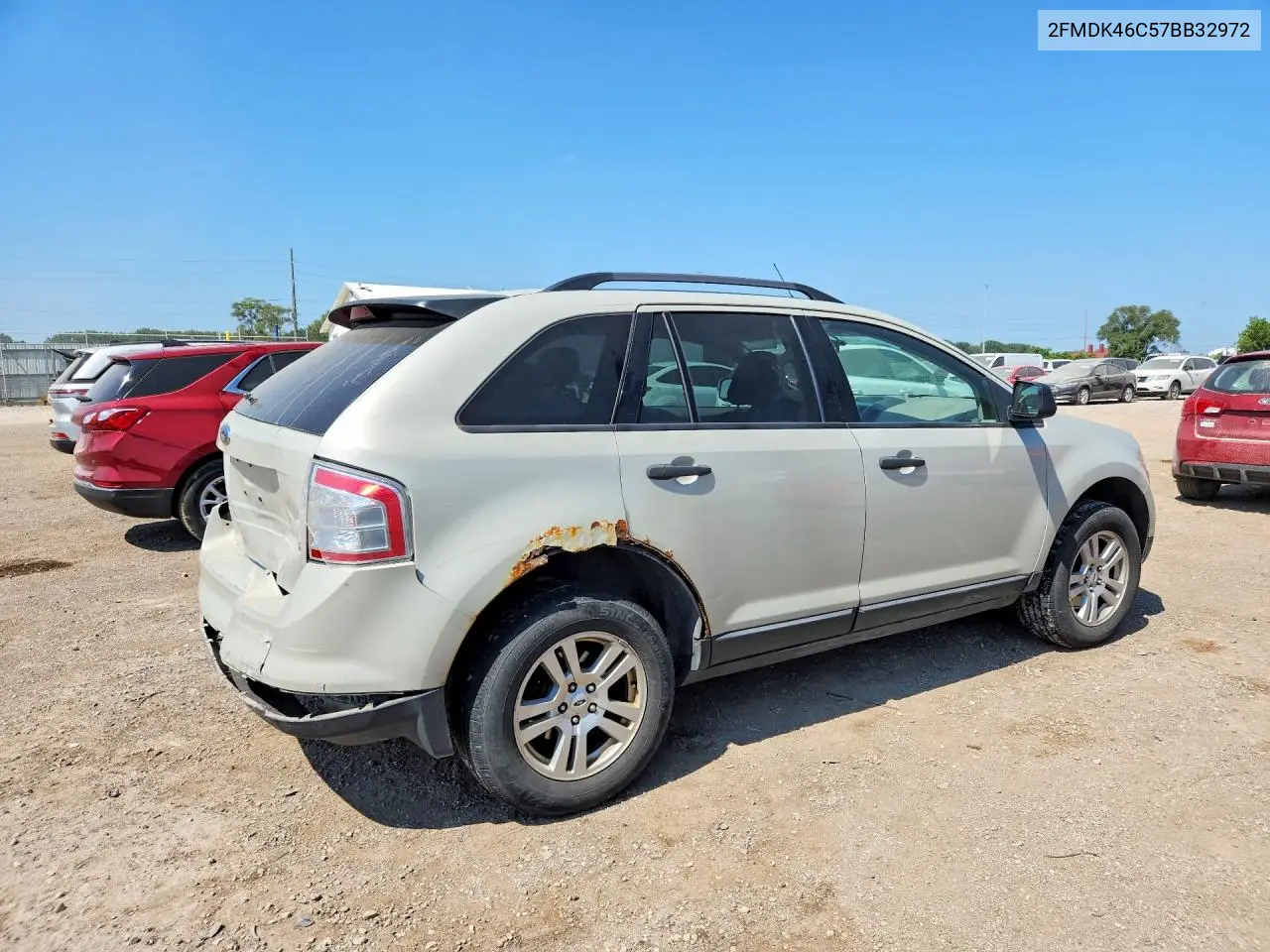 2007 Ford Edge Se VIN: 2FMDK46C57BB32972 Lot: 61667176