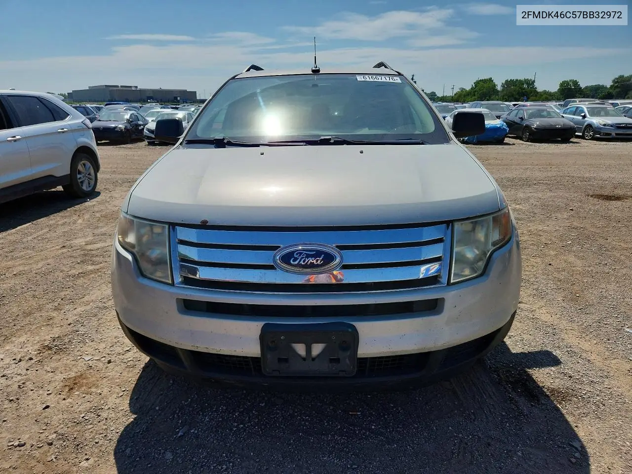 2007 Ford Edge Se VIN: 2FMDK46C57BB32972 Lot: 61667176