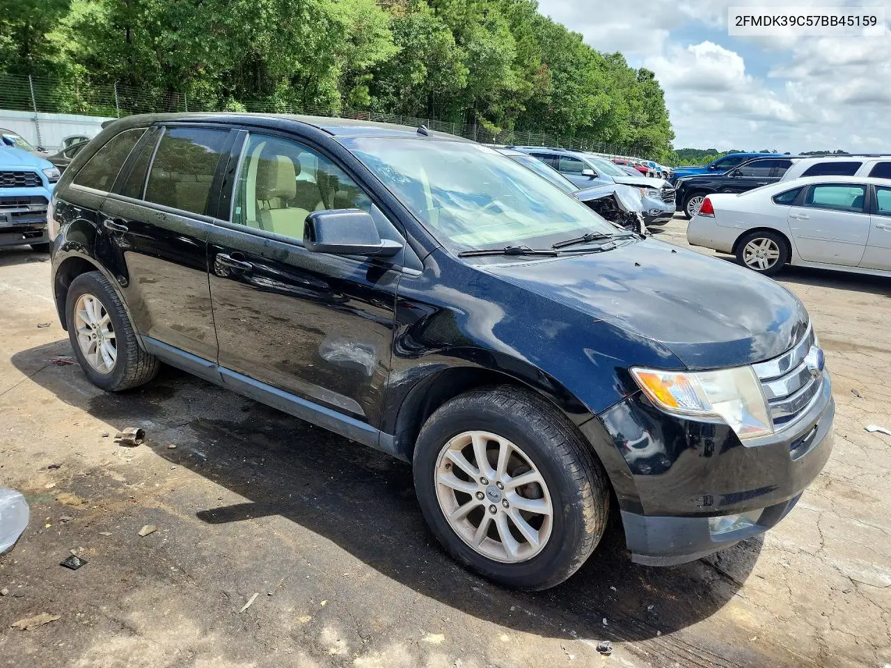 2007 Ford Edge Sel Plus VIN: 2FMDK39C57BB45159 Lot: 61767816