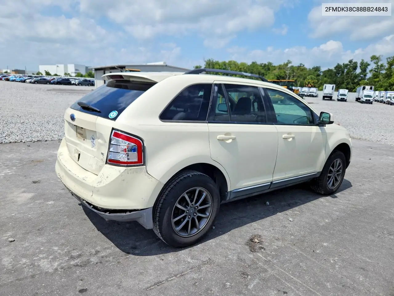 2008 Ford Edge Sel VIN: 2FMDK38C88BB24843 Lot: 62119356