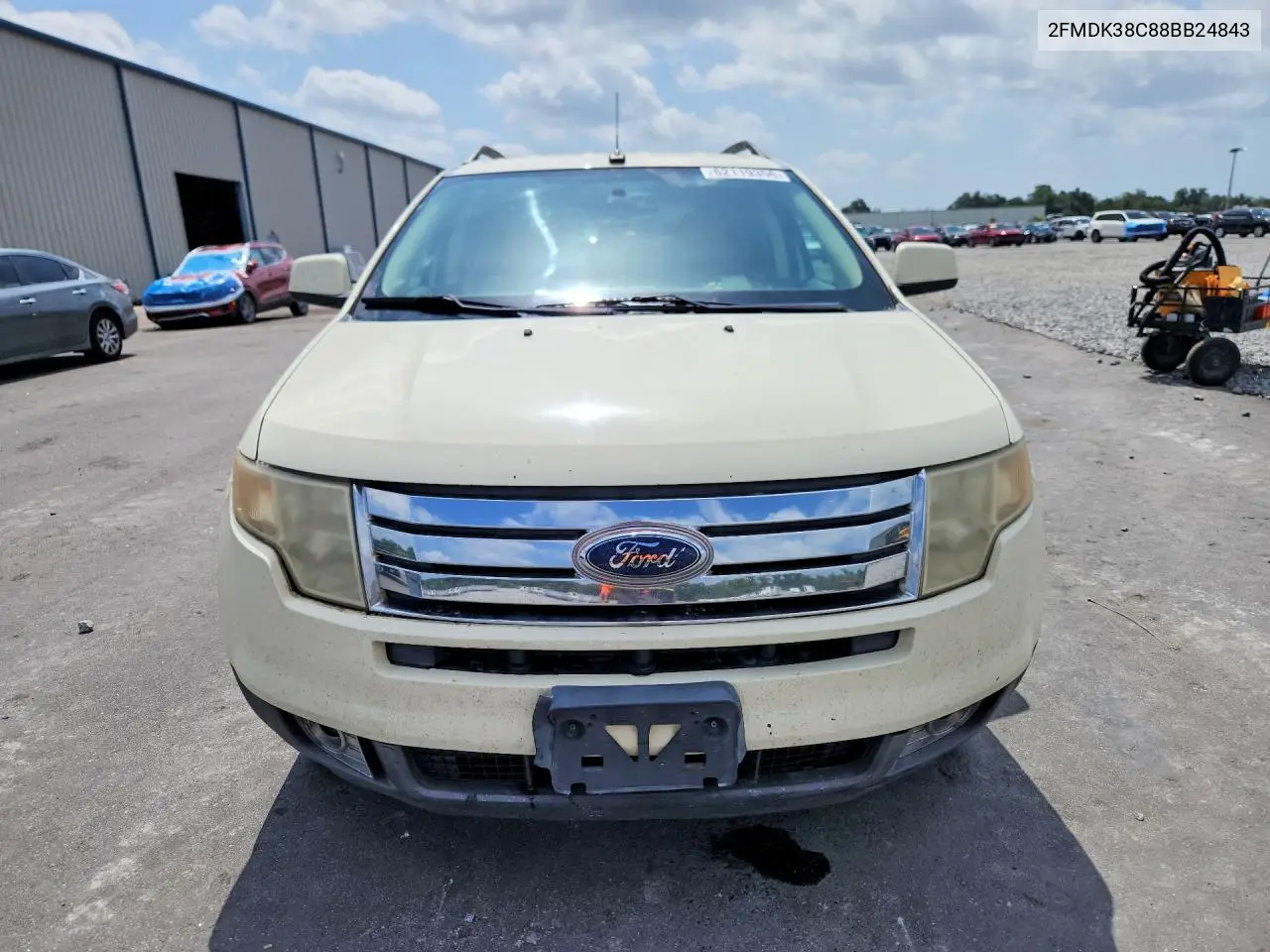 2008 Ford Edge Sel VIN: 2FMDK38C88BB24843 Lot: 62119356