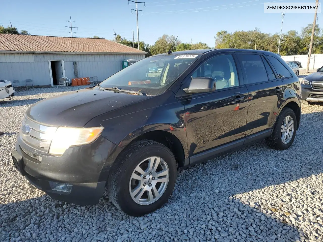2FMDK38C98BB11552 2008 Ford Edge