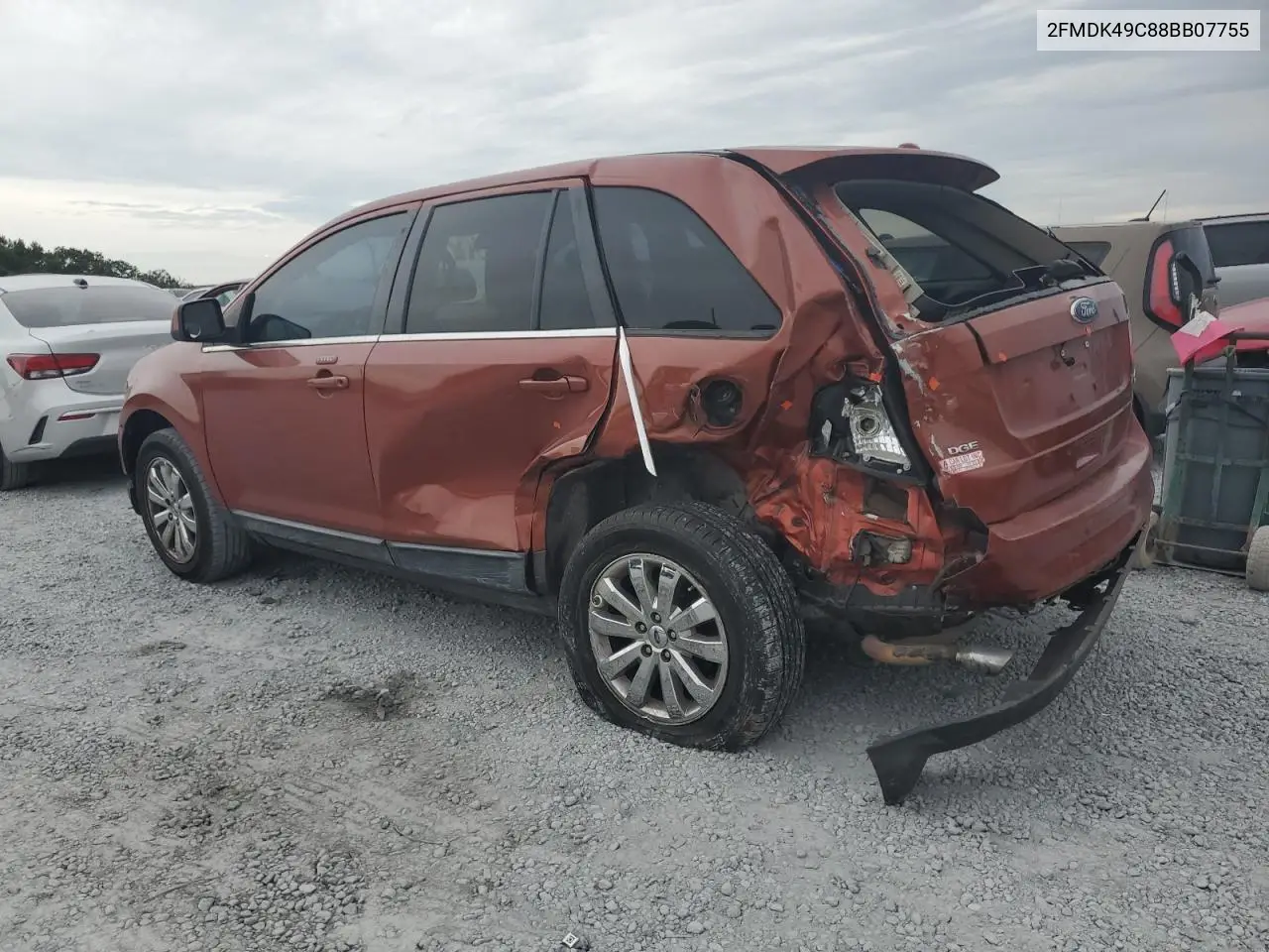 2FMDK49C88BB07755 2008 Ford Edge Limited