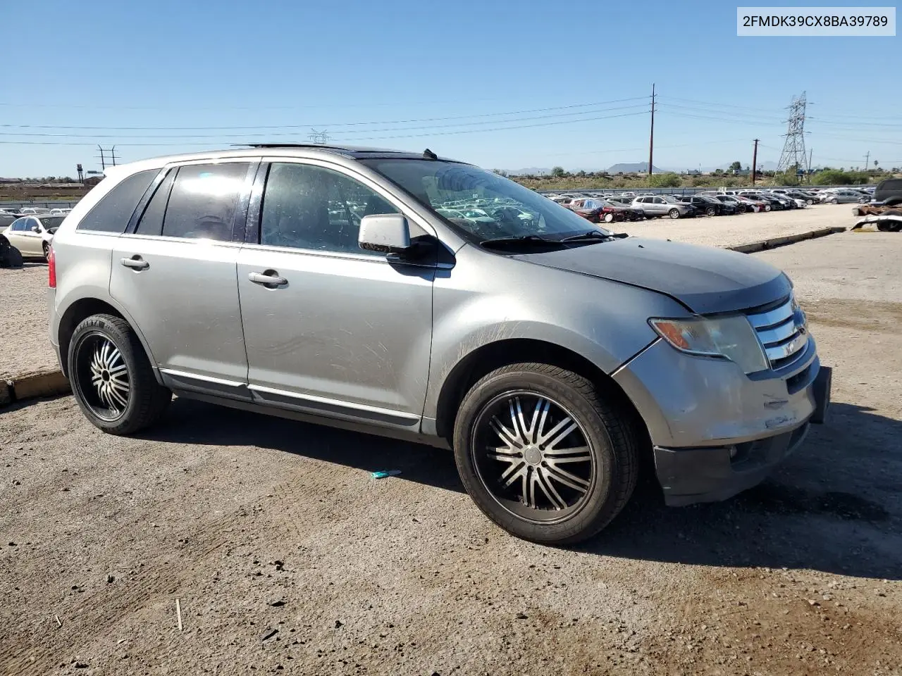 2FMDK39CX8BA39789 2008 Ford Edge Limited