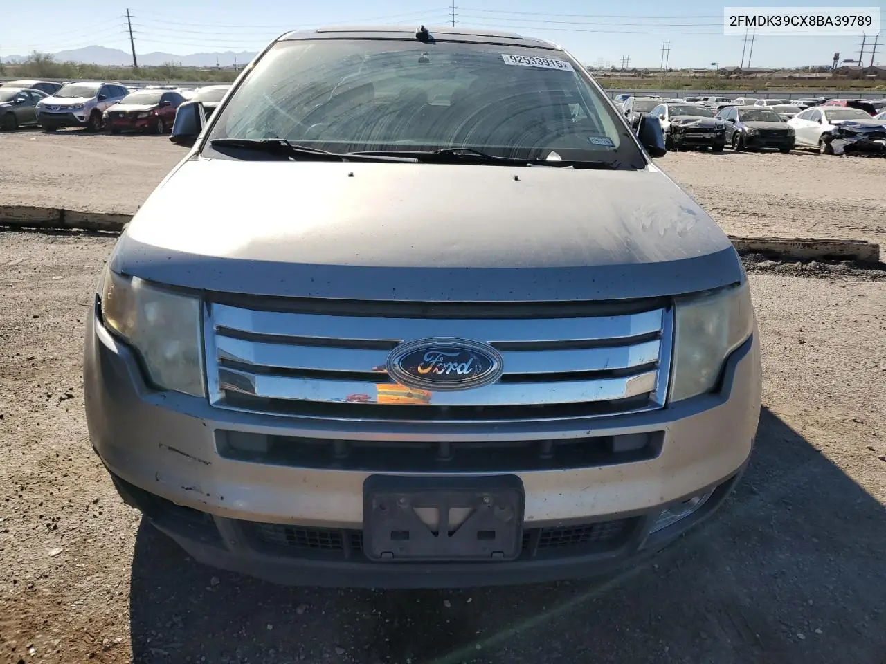 2FMDK39CX8BA39789 2008 Ford Edge Limited
