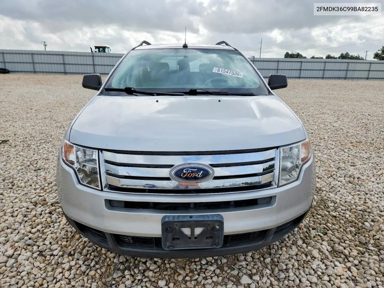 2009 Ford Edge Se VIN: 2FMDK36C99BA82235 Lot: 61547536