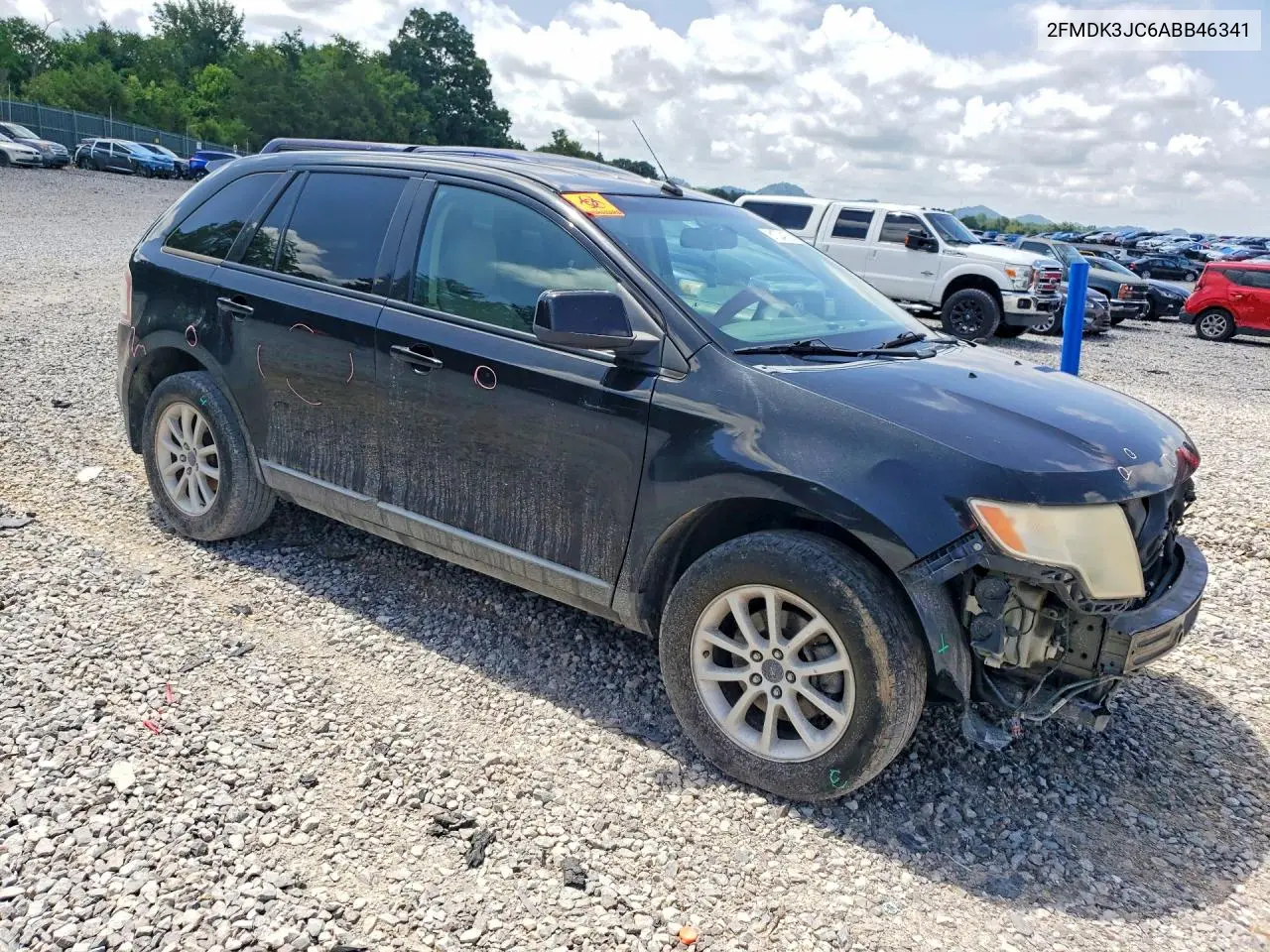2010 Ford Edge Sel VIN: 2FMDK3JC6ABB46341 Lot: 61324136