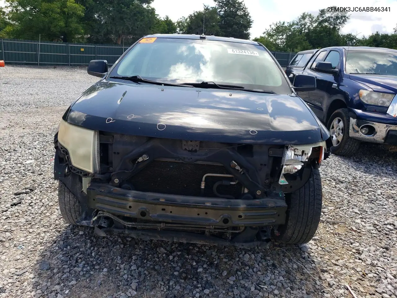 2010 Ford Edge Sel VIN: 2FMDK3JC6ABB46341 Lot: 61324136