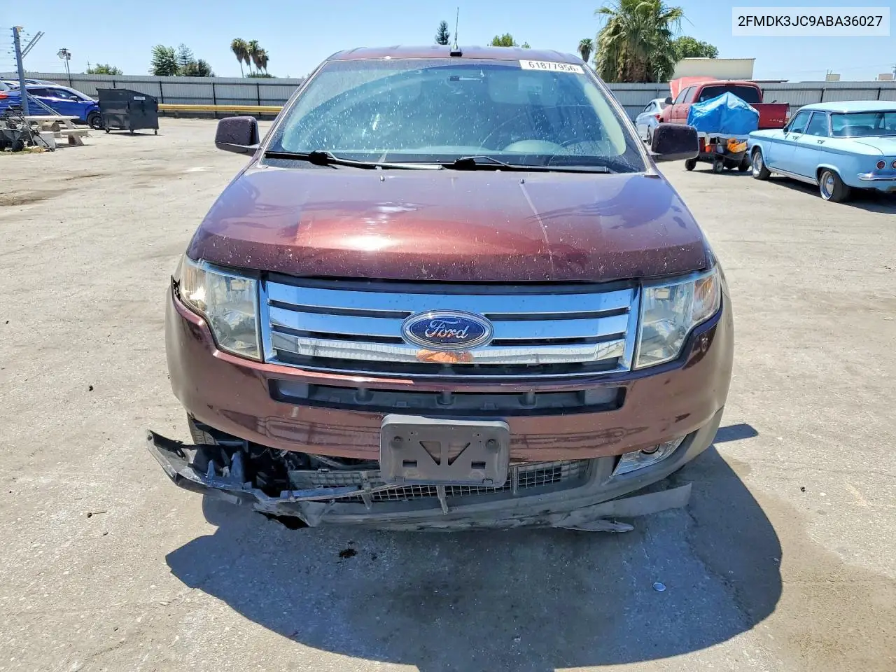 2010 Ford Edge Sel VIN: 2FMDK3JC9ABA36027 Lot: 61877956