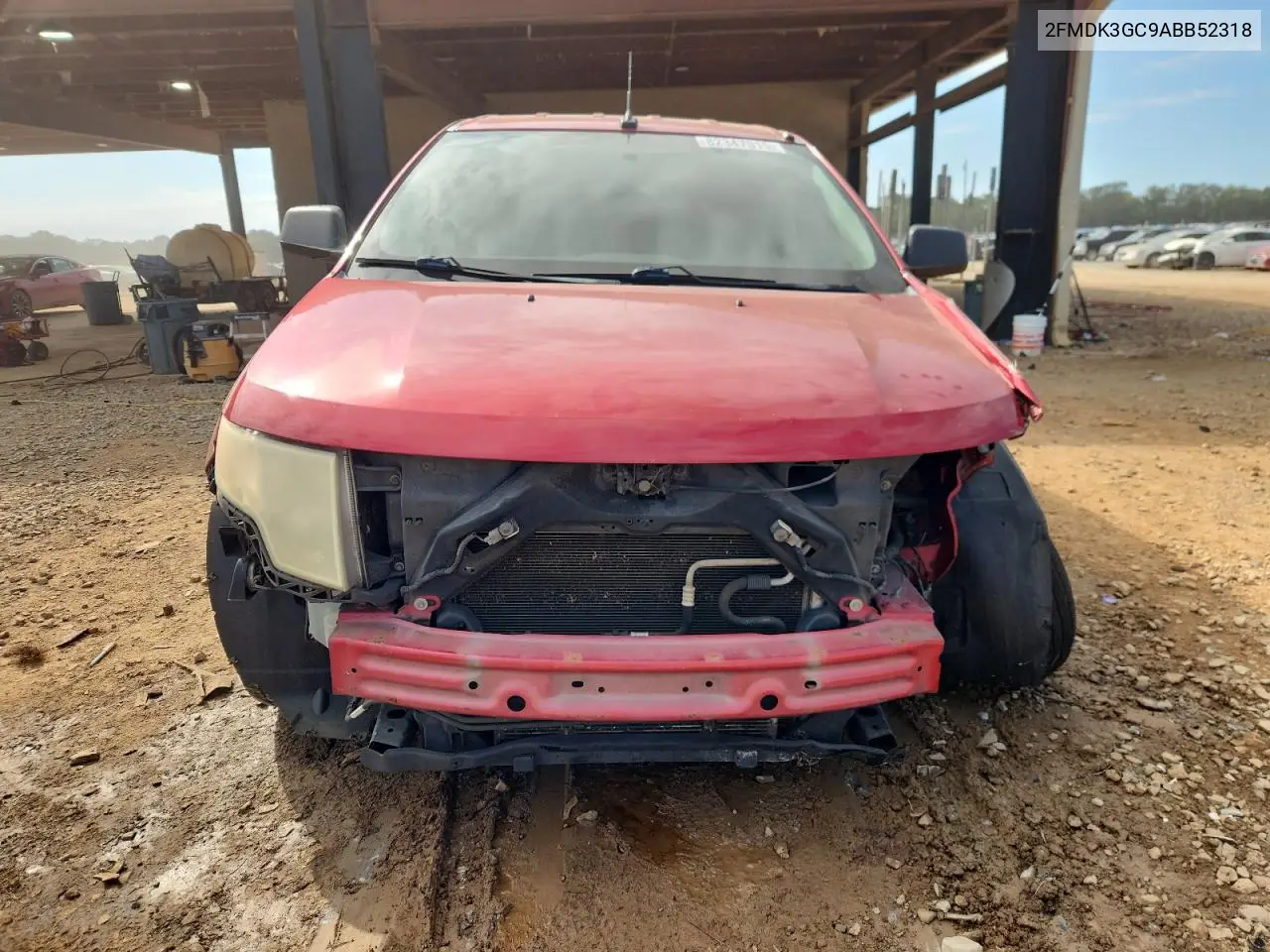 2FMDK3GC9ABB52318 2010 Ford Edge Se