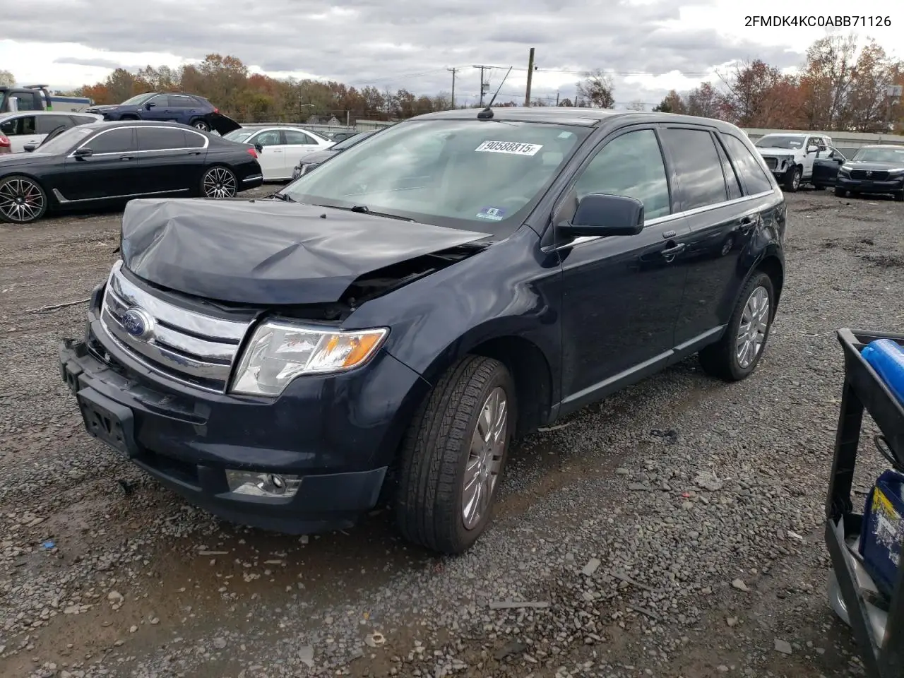 2FMDK4KC0ABB71126 2010 Ford Edge Limited