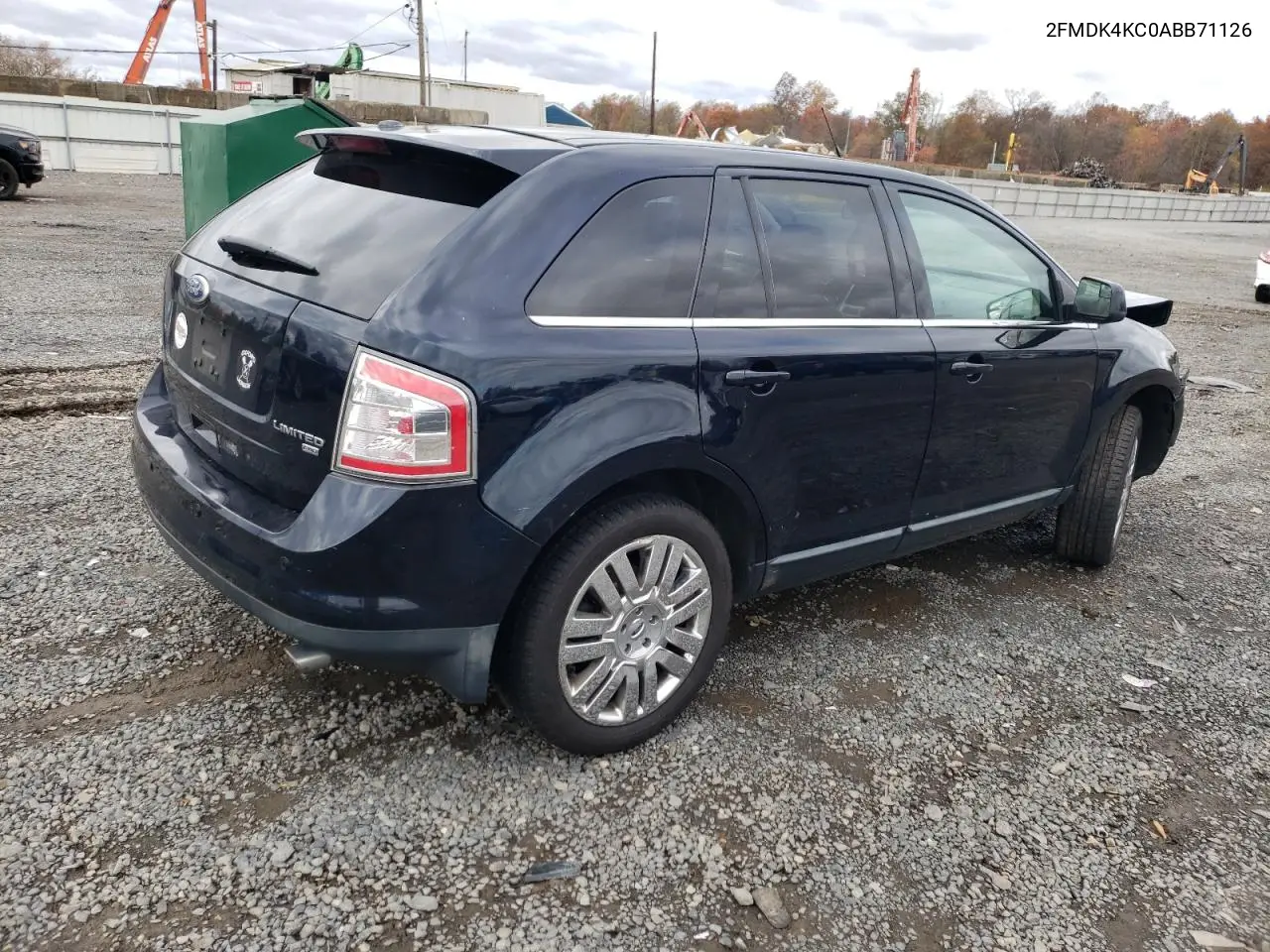 2FMDK4KC0ABB71126 2010 Ford Edge Limited