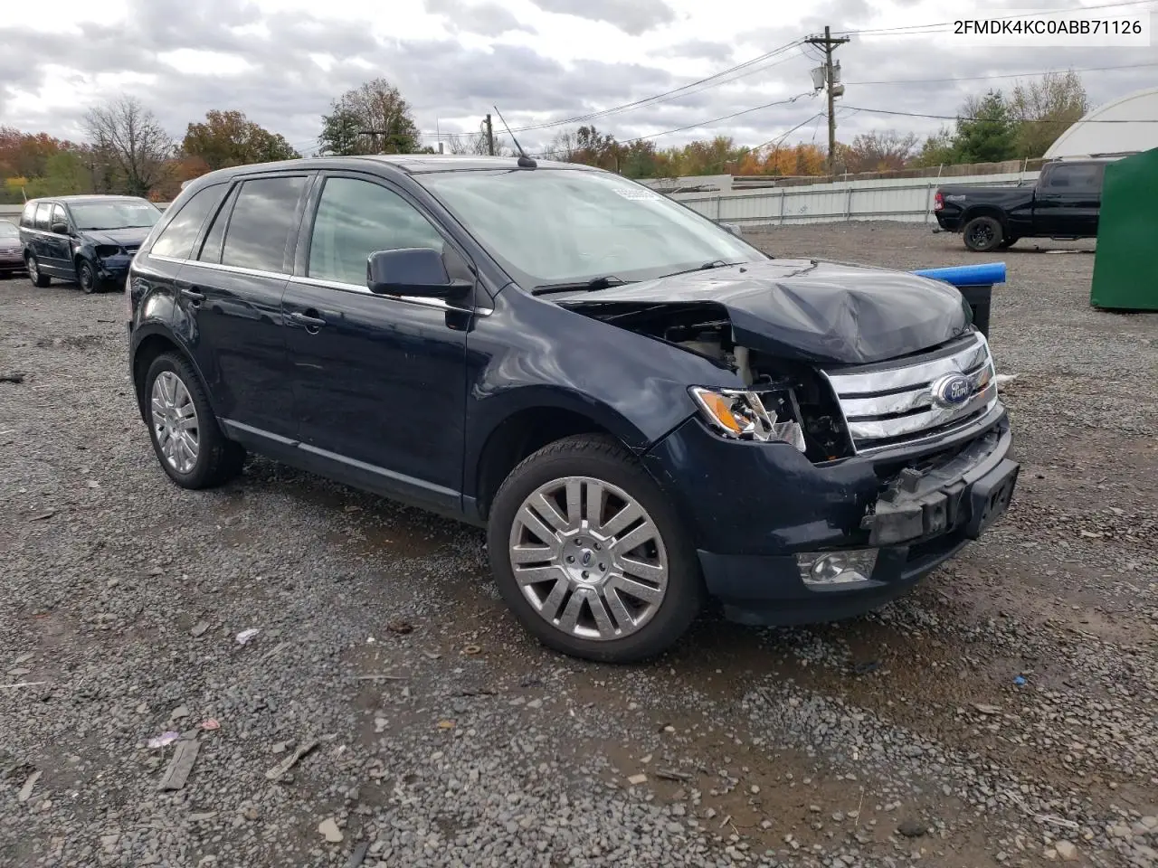 2FMDK4KC0ABB71126 2010 Ford Edge Limited
