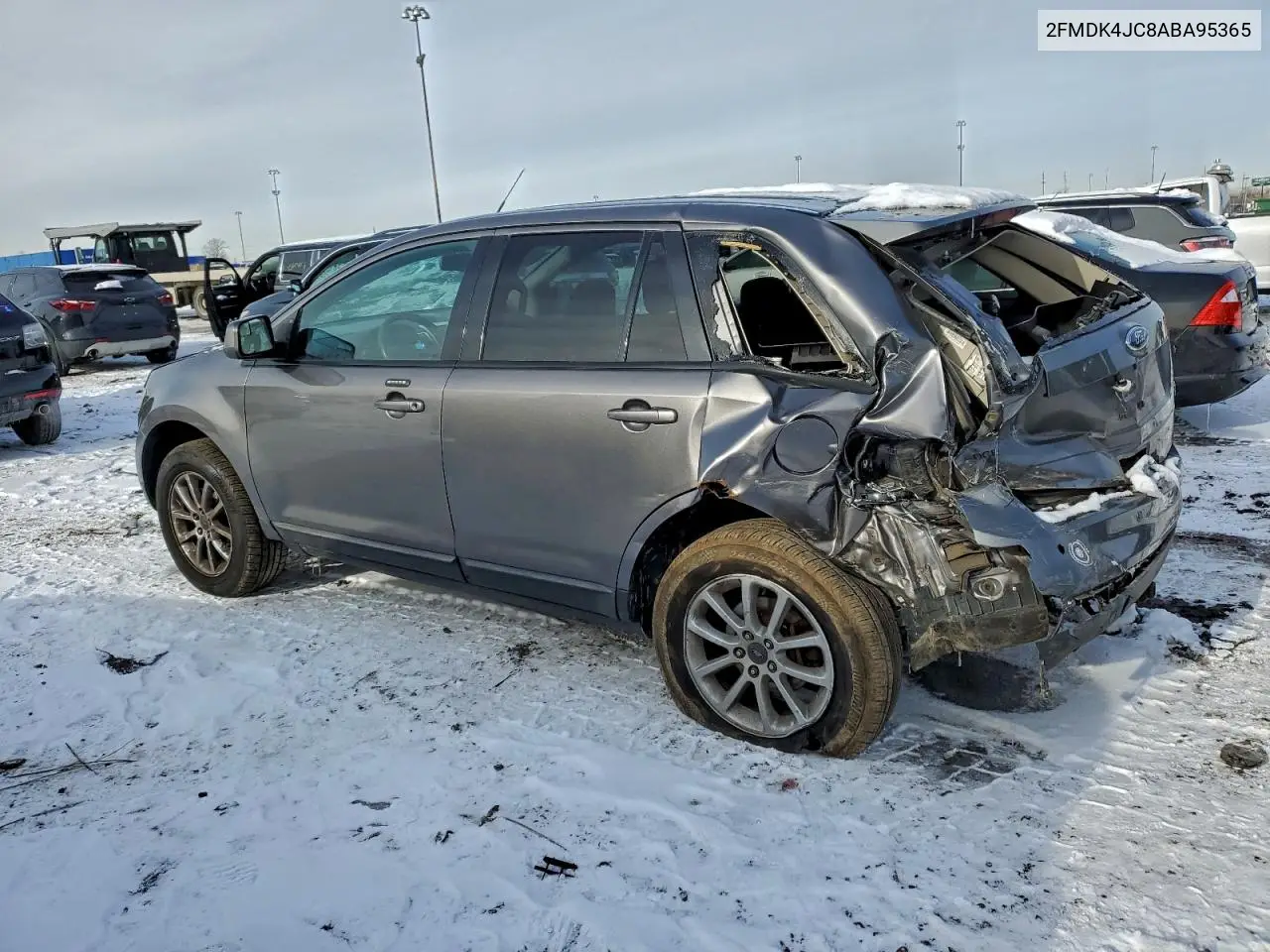 2FMDK4JC8ABA95365 2010 Ford Edge Sel