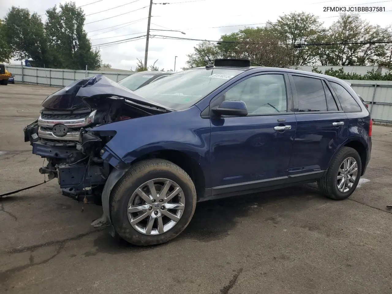 2FMDK3JC1BBB37581 2011 Ford Edge Sel